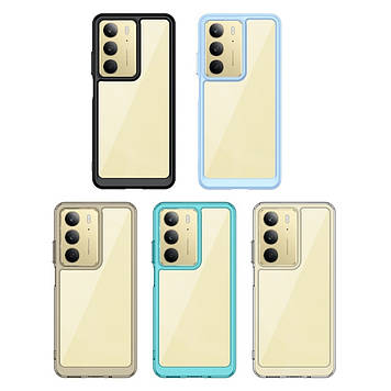 Чохол OPPO A3 | A3xЧохол на Realme C75 бампер протиударний захисний premium "LUX-TPU"