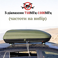РЕБ система "КАСПЕР С2 Mini FPV"  (710-1100 МГц) – потужний автомобільний глушник дронів (3 діапазони)
