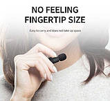 Комплект петличних мікрофонів K11 Wireless Lavalier Microphone з перехідником Lightning Чорний, фото 4