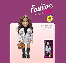 Лялька W 18 висота 48 см, окуляри, в коробц 25 см × 12 см × 50 см, W 18 N27A джинсова