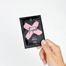 Рідкий вібратор з ефектом 3 в 1 для чоловіків та жінок Secret Play Triple X, 2 мл