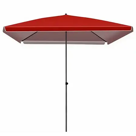 Торгова квадратна парасолька 2*2 м з клапаном і напиленням, 3 кольори, фото 1