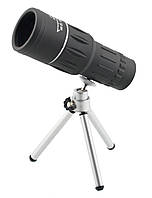 Монокуляр Bushnell 16x52 з чохлом і триногою Black (3sm_766038252)