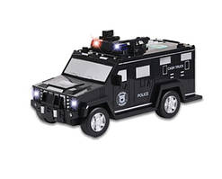 Сейф машинка Creative toys з кодовим замком і відбитком 30х15х14 см Чорний Hummer
