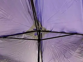 Торгова прямокутна парасолька 2*3 м з клапаном антивітер і напиленням (чорний метал) колір камуфляж, фото 2