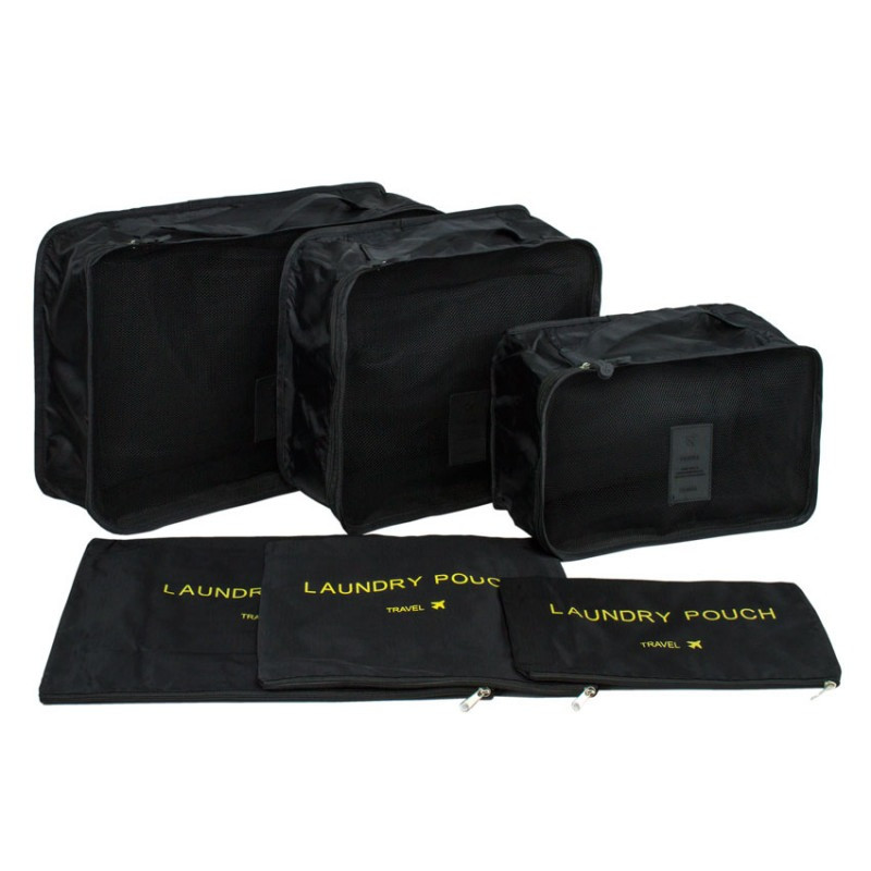 Дорожні чохли для речей набір 6 шт., фото 1