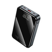 УМБ HOCO Fast charge power bank 20000mAh Q30A |1USB/2Type-C, 130W/5A, PD/QC| (6942007634069) black