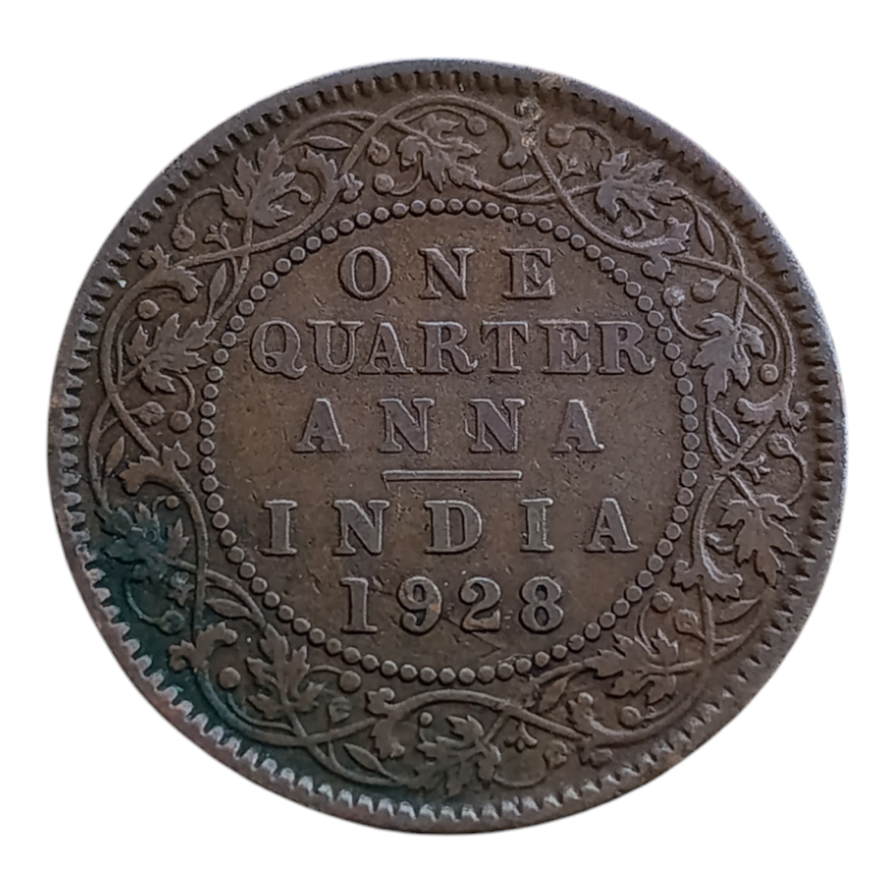 Індія - Британська ¼ анни, 1928