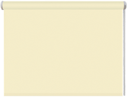 Тканинні рулонні штори Black out (блекаут) МОЛОЧНИЙ, РОЗМІР 40х170 см 