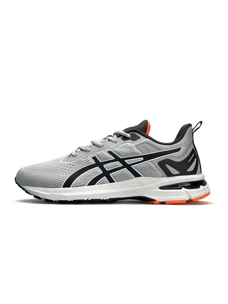 Чоловічі текстильні кросівки ASICS GT-1000 11 Grey Black, чоловічі кеди Асикс текстиль сірі 41