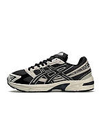 Чоловічі кросівки замшеві текстиль ASICS Gel-1130 Grey Black, кеди чоловічі Асикс замша сірі 41