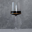 Подарунковий набір з 6 келихів для аперитиву "Золота елегантність" у вишуканому дизайні 500 мл, фото 2