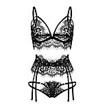 Комплект сексуальної спідньої білизни чорний L We Love, фото 7