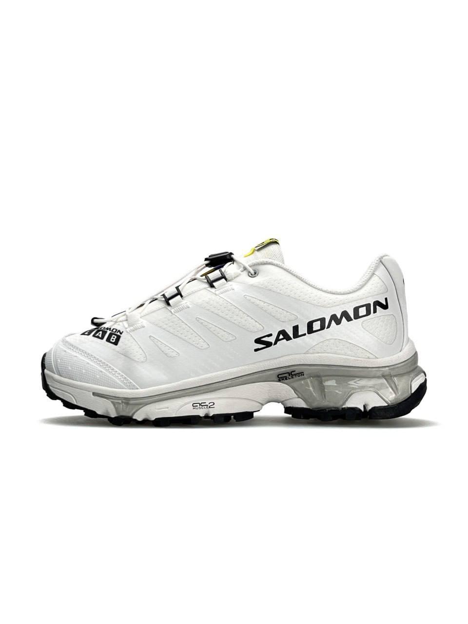 Жіночі текстильні кросівки Salomon XT-4 Lab W White, кеди жіночі текстиль Лаван білий 37