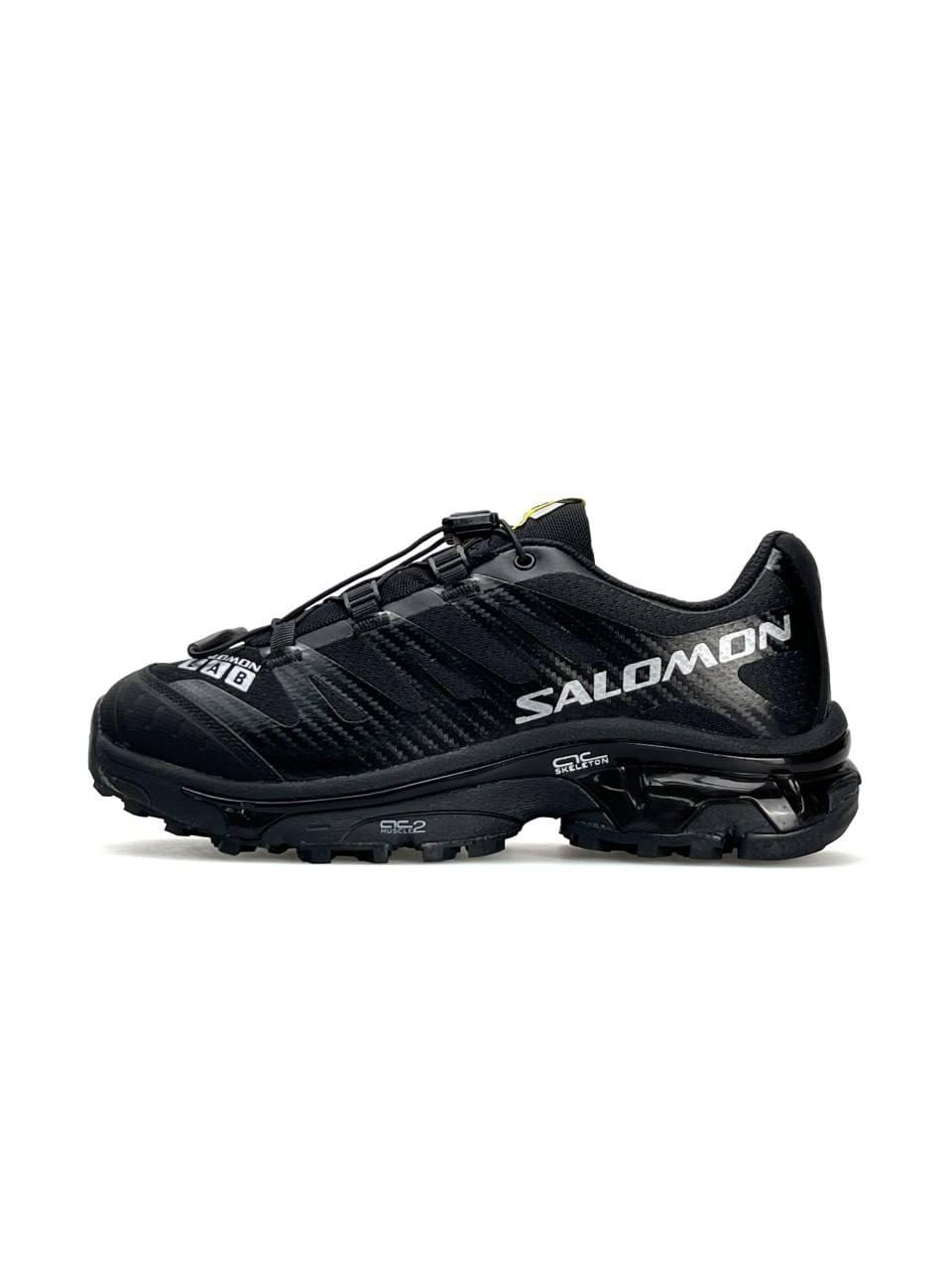 Жіночі текстильні кросівки Salomon XT-4 Lab W All Black, кеди текстиль 42 чорні 37