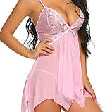Пеньюар-розлітайка We Love L Рожевий (pink_l_DLSC432), фото 6