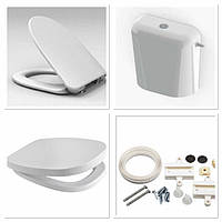 Бачки для унітазу, сидіння та кришки