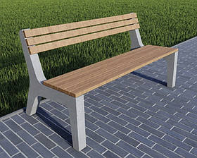 Бетонна лавочка "Модель 7"  1500/680/760 мм