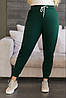 Жіночі зручні стильні спортивні однотонні штани з кишенями, батал великі розміри, фото 8