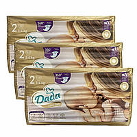 Підгузки Dada Extra Care 2 3-6 кг 3 уп 132 шт