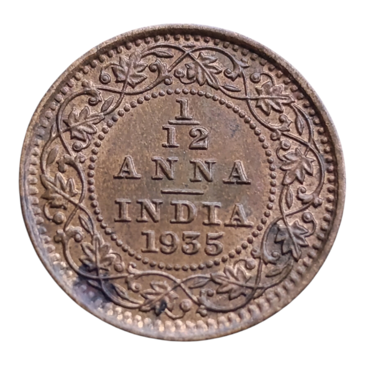 Індія - Британська ¹⁄₁₂ анни, 1935