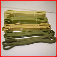 Спортивні гумки для тренувань набір з 5шт.(від 4 до 57кг) гумові петлі для спорту U-Powex