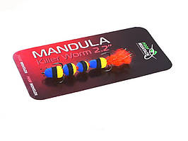 Мандула ПрофМонтаж Killer Worm - 4 сегменти - 2,2" - 55мм - колір 901