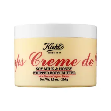 Kiehl's Creme de Corps Soy Milk & Honey Whipped Body Butter 226 г – Кремове масло для тіла з соєвим молоком та медом