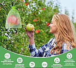 Мішечки з органзи 7*9 см, колір жовтий, фото 2