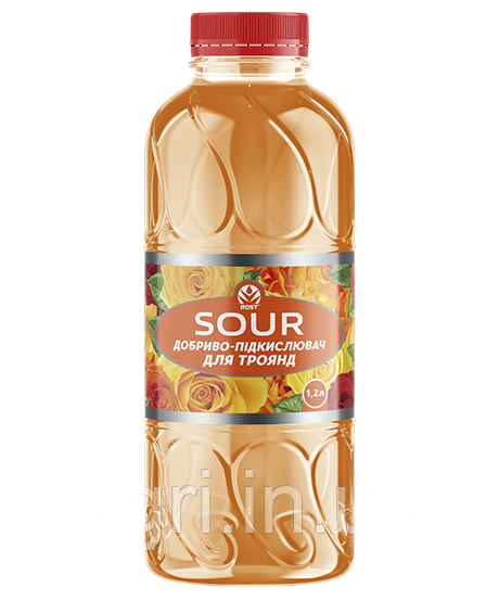 Добриво Rost® Sour для троянд - 1,2 л