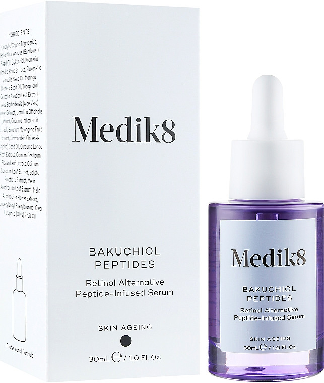 Medik8 Bakuchiol Peptides – Пептидна сироватка з бакучіолом для омолодження шкіри