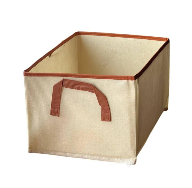 Коробка-органайзер для одягу Storage Box 20x25x36 Бежевий