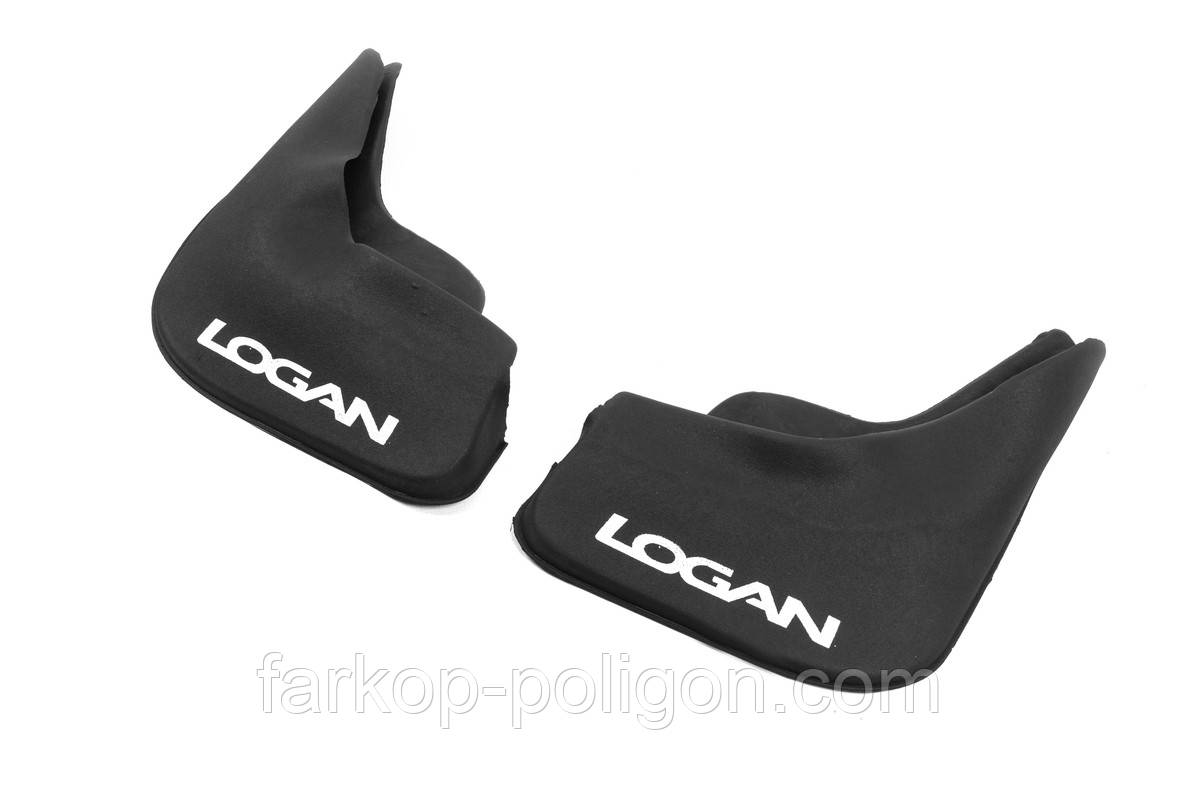 Задні бризковики (2 шт.) для Renault Logan II 2013-2022 рр, фото 1