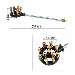 Газова форсунка, пальник WOLMEX 30 кВт