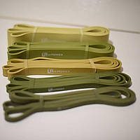 Фітнес петлі для підтягувань та силових вправ U-Powex набір з 5шт.(4-57кг)