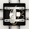LED люстра ROOM 60W 4S BLACK чорна Luminaria світлодіодна з пультом та керуванням зі смартфона APP 388×388×73мм, фото 5