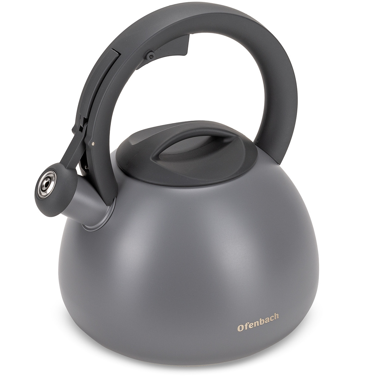 Чайник із нержавіючої сталі 2.7л зі свистком Ofenbach KM-100321, фото 1