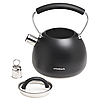 Чайник із нержавіючої сталі 2.5л зі свистком та ручкою soft touch Ofenbach KM-100311, фото 4
