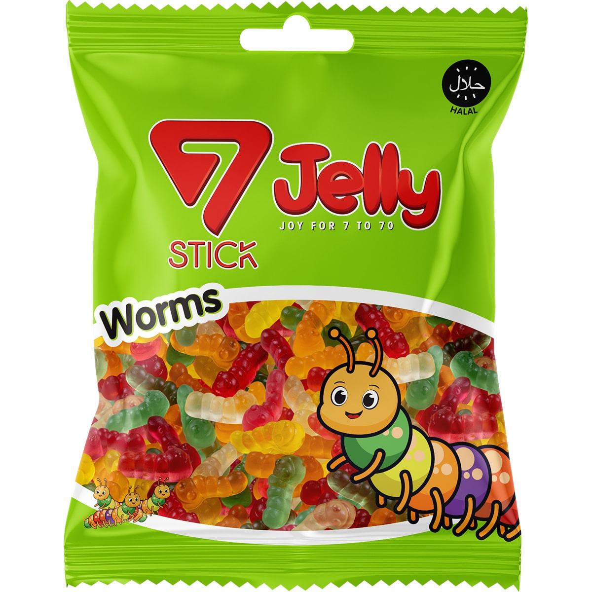 Желейки Черв'ячки 7 Stick Jelly 1кг