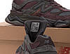 Чоловічі та жіночі кросівки New Balance 9060 Brown Коричневі Взуття Нью Беланс 9060 замша текстиль повсякденні демісезон Унісекс, фото 8