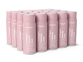 GymBeam BeastPink Collagen Beauty Shot 20x60ml