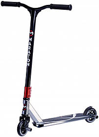 Трюковий самокат Maraton Dictator алюміній+сталь, пеги, колеса 2шт. ПУ 110мм-алюміній, кермо висотою 85 см., підніжка 50/34-10см.