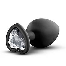 Анальна пробка з каменем Blush TEMPTASIA BLING PLUG SMALL BLACK