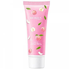 Крем для рук Peach Extract Hexapeptide для зволоження, живлення, захисту та відновлення BIOAQUA 30 г