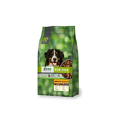Корм Еко гранула з індичкою для дорослих собак середніх та великих порід 100г (вагове)