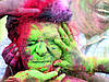 Фарба Холі (Гулал), Зелена, 50 грам, суха порошкова фарба для фестивалів, флешмобів, Фарби холі, фото 6