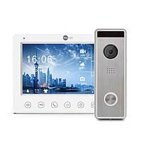 Комплект відеодомофона NeoLight KAPPA+ HD White + Tantos Triniti HD