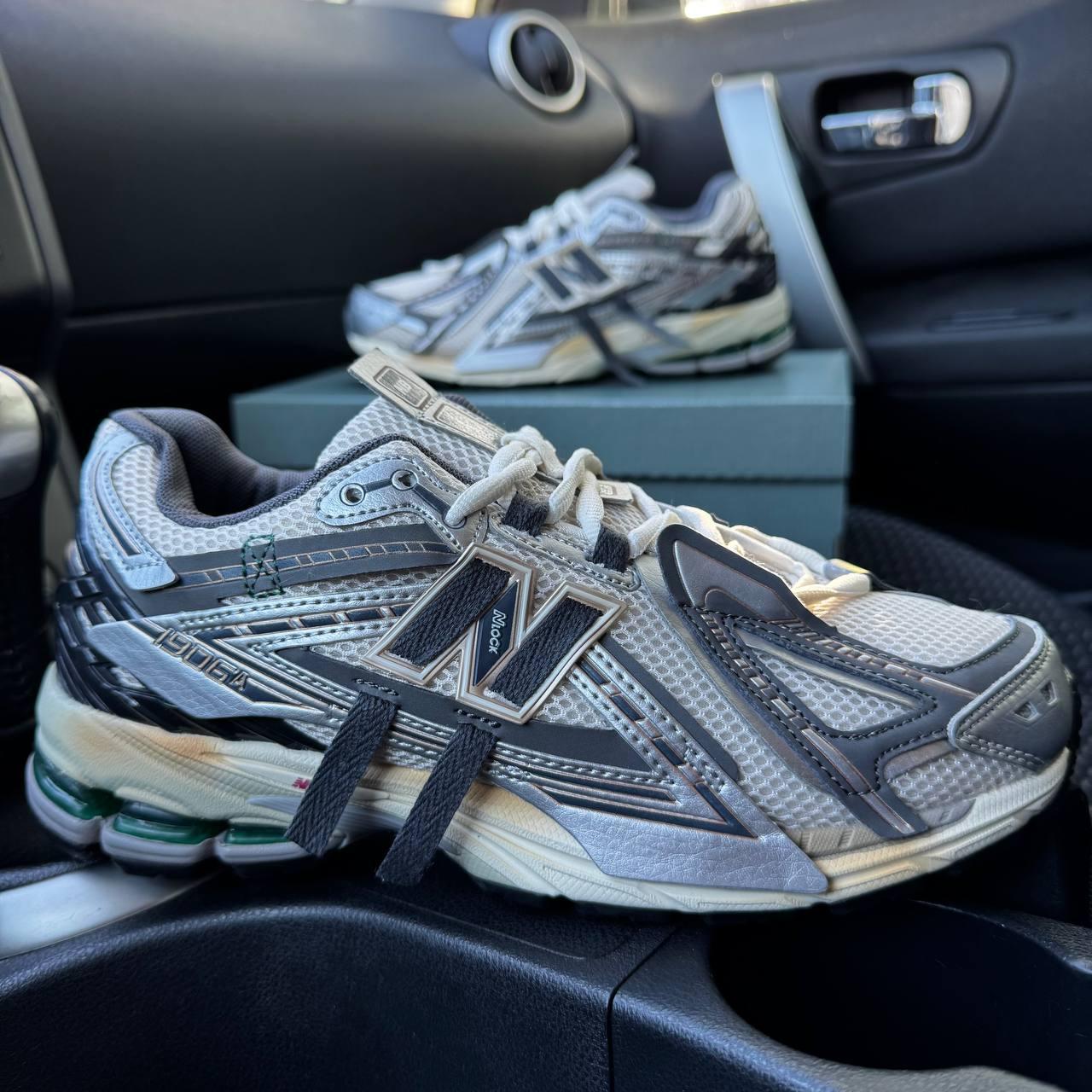 Kросівки New Balance 1906A Silver Grey Нью Беланс 1906А сірі шкіра текстиль унісекс демісезонні