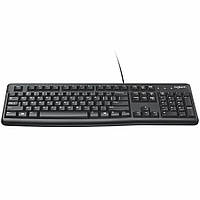 Клавіатура провідна USB Logitech K120 UK (920-002643) чорна