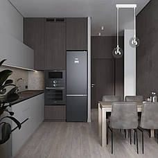 Біла люстра з 12см плафонами (61-P120F-2 WH+CL (240)), фото 4